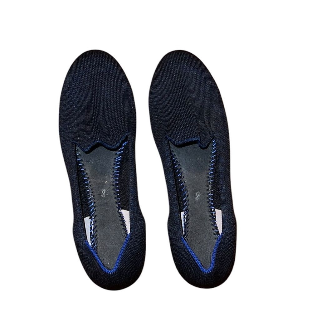 Xerkng  Blue Knit Slip-On Shoes Size 8